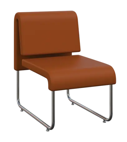 FLEXI LOUNGE, židle, ekokůže oranžová FLEXI LOUNGE, židle, ekokůže oranžová